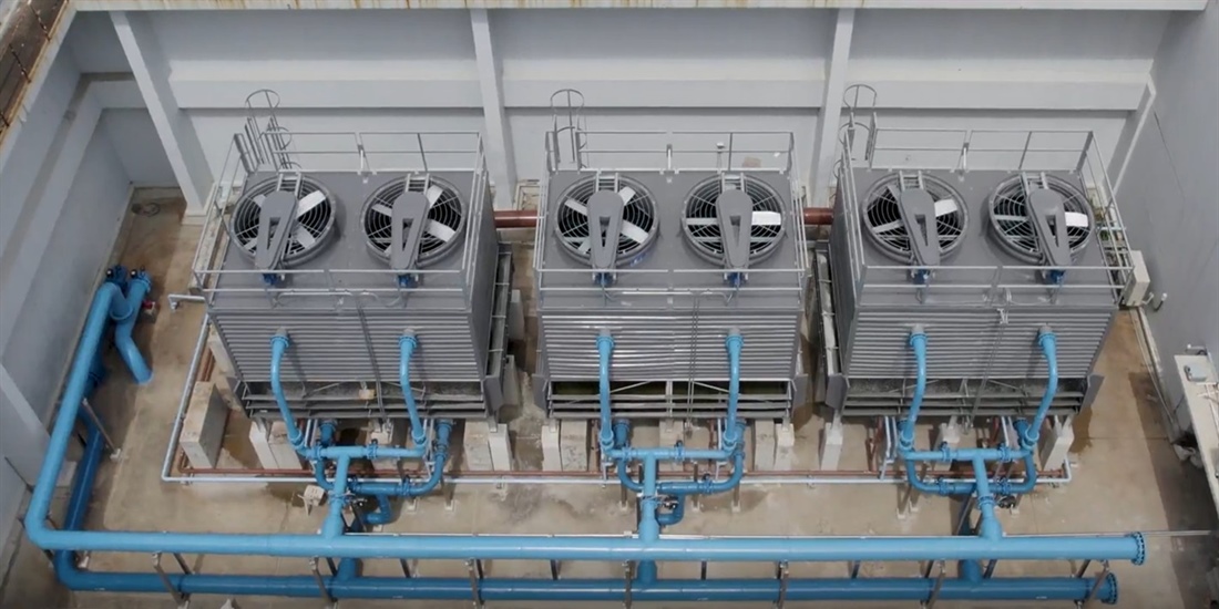 งานปรับปรุง /ติดตั้ง #Chiller และ #CoolingTower     ณ อาคารนวัตกรรม :...