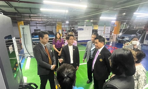 เปิดสถานีชาร์จรถไฟฟ้า  #EvSmartCharger